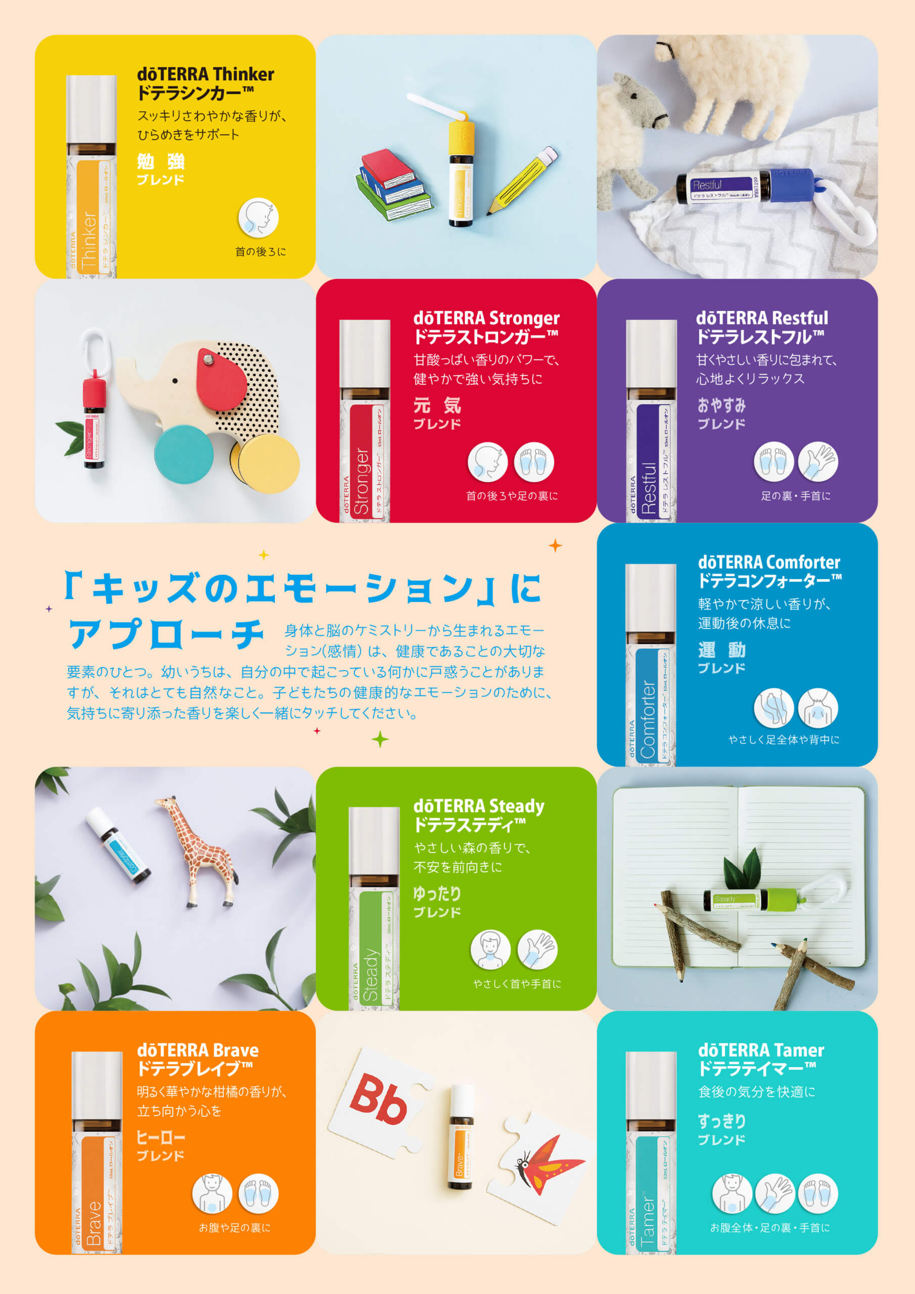 キッズコレクション 7本入りで再登場 Doterra Times