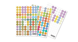 【正規品】ドテラ　オイル11本セット　キャップステッカー　アロマタッチ　おまけ付 eyecatch-cap-sticker.jpg