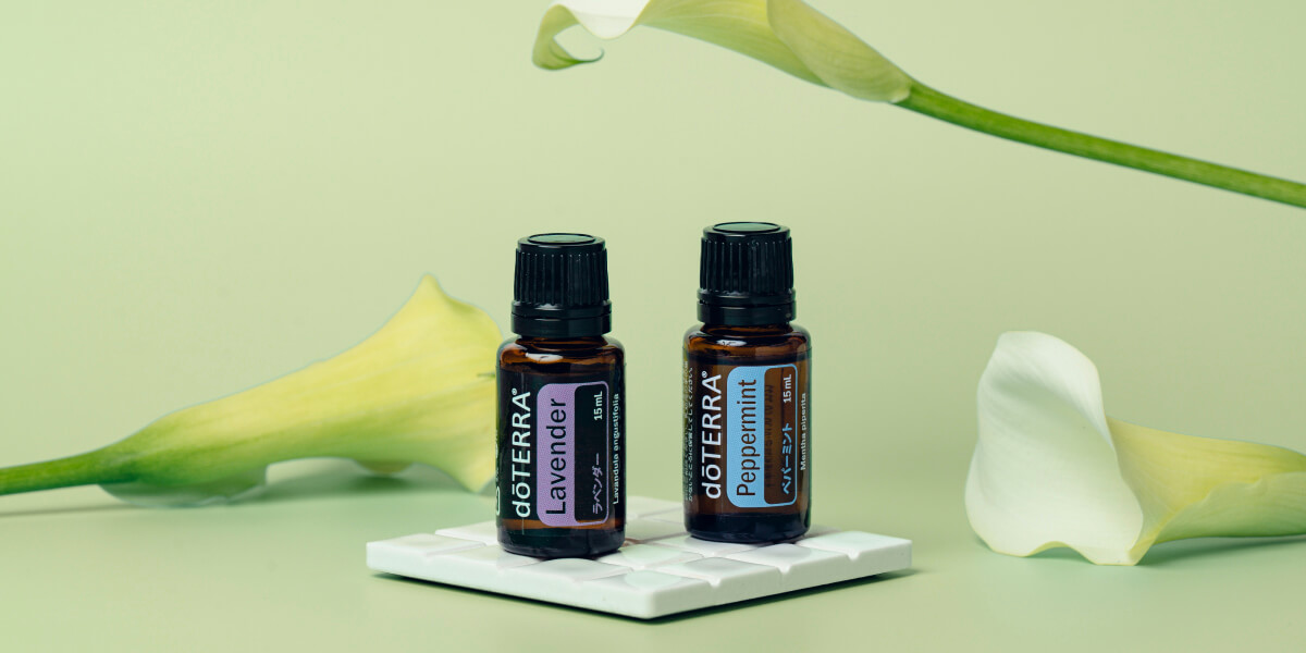 doTERRA　フランキンセンス&ペパーミント doTERRA フランキンセンス,ペパーミント,ライム,ヒノキ