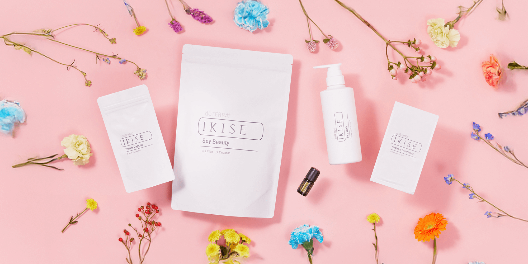IKISE スキンケアセット スキンケアの新製品‼️『粋精（IKISE）』の使い方 | doTERRA