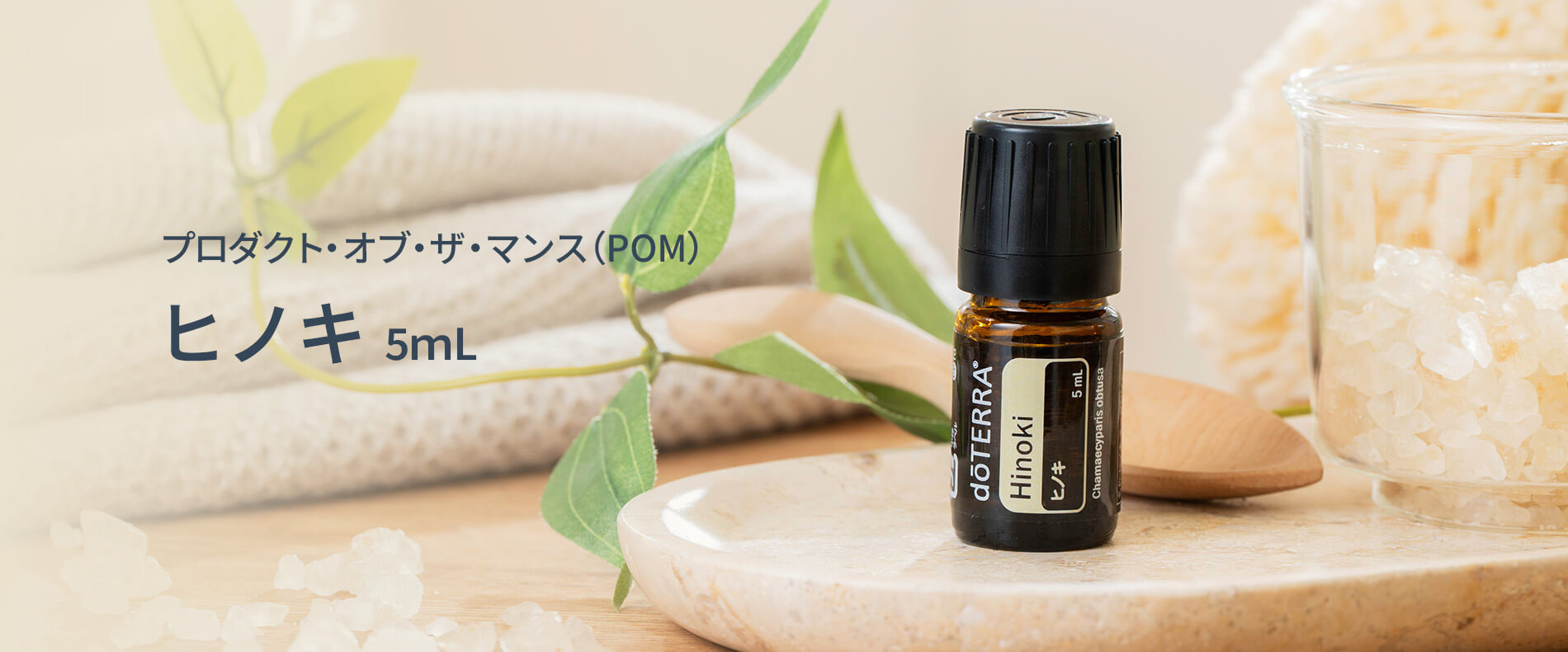 3月のプレゼントオイル - ヒノキ 5mL